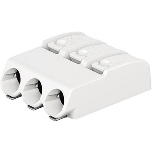 WAGO 2060-453/998-404 pružinová svorkovnice 0.75 mm² Pólů 3 bílá 1 ks