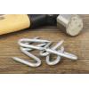 RS PRO Hřebík, délka: 40 mm, Galvanizovaný Spona 4 mm 500 g