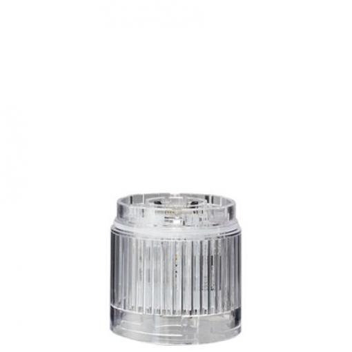 Patlite, rozsah: LR5 Světelný modul barva čočky Čirá Stálé LED Světelný modul 24V dc barva pouzdra Čirá základna 50 mm