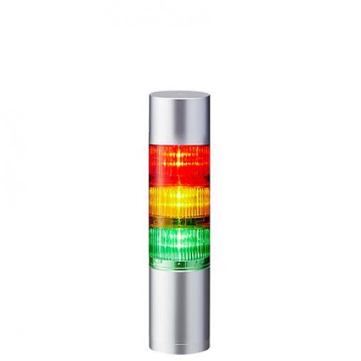 Patlite Signální věž, řada: LR6 LED Bzučák 24V dc
