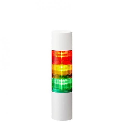Patlite Signální věž, řada: LR6 LED Bzučák 24V dc