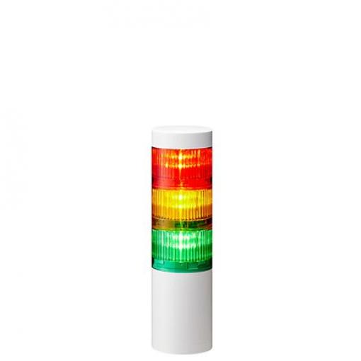 Patlite Signální věž, řada: LR6 LED Bzučák 24V dc