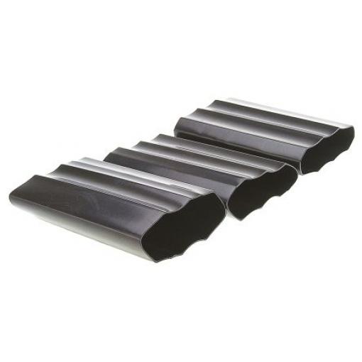 Alpha Wire Teplem smrštitelné bužírky průměr 63.5 mm Černá smršťovací poměr 5.6:1 Polyolefin 152mm, řada: FIT Shrink