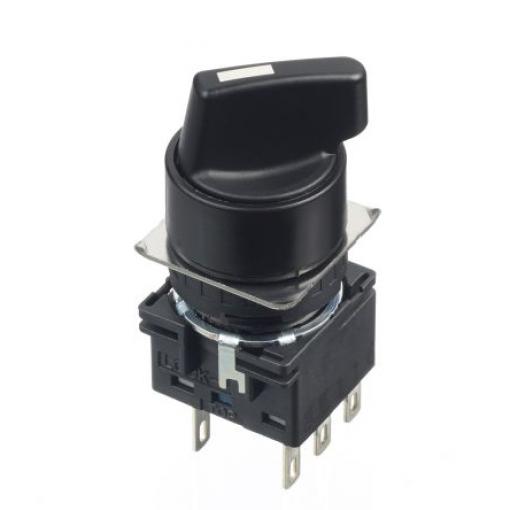 Idec Tlačítkový spínač, řada: LB IP65 DPDT Udržované Osvětlené 16 mm 30 V dc