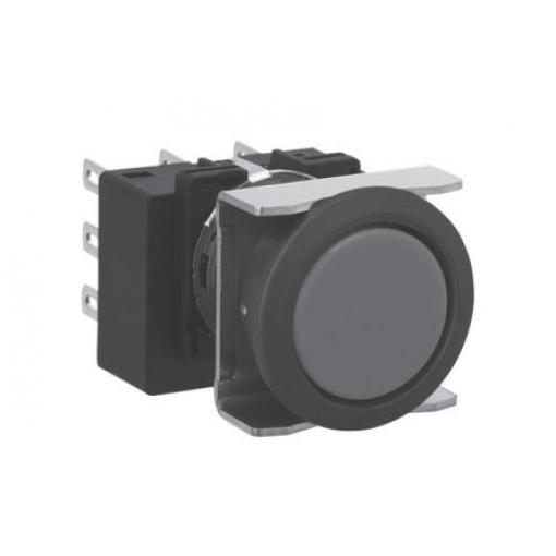 Idec Tlačítkový spínač, řada: LB IP65 DPDT Okamžité Osvětlené 16 mm 30 V dc 125 V ac