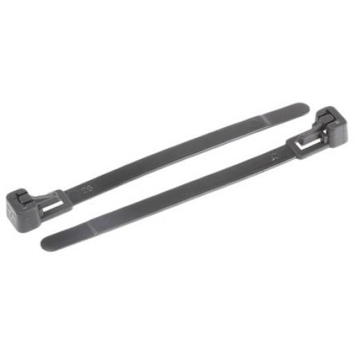 131-21010 REL100-PA66-BK Nylon 66 HellermannTyton