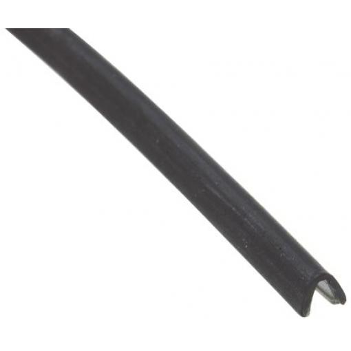 Ochrana hran, Polyolefin barva Černá, délka: 1.2 m x 4.75 mm x 1.8 mm TE Connectivity