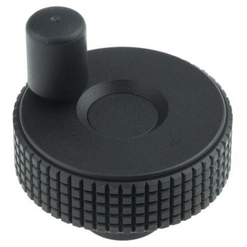 34498-C9 Elesa Černá Technopolymer Ruční kolo 50 mm