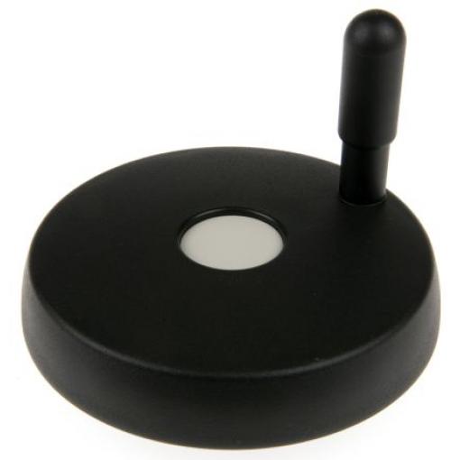72701 Elesa Černá Technopolymer Ruční kolo 125 mm