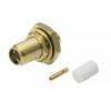 RS PRO Koaxiální konektor, řada: SMA 27G Vnější, 50 Ω, orientace těla: Rovný, Přepážka Konektor SMA Pájecí, 26.5GHz 165