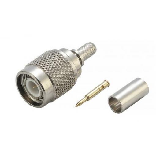 RS PRO Koaxiální konektor, řada: Sealed Vnější, 50 Ω, orientace těla: Rovný, Kabel Konektor SMA Krimpovací, 6GHz 85 °C