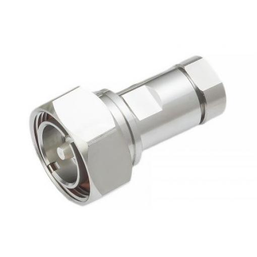 RS PRO Koaxiální konektor Vnější, 50 Ω, orientace těla: Rovný, Kabel Konektor 7/16 Pájecí, 7.5GHz 85 °C -40 °C,