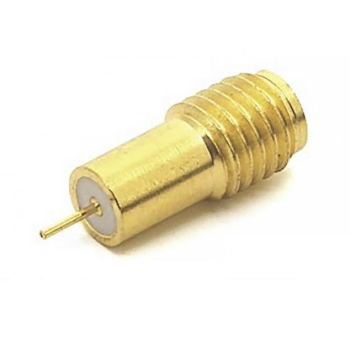 RS PRO Koaxiální konektor, řada: SSMA Samec/samice, 50 Ω, orientace těla: Rovný, Montáž na plošný spoj Konektor SSMA
