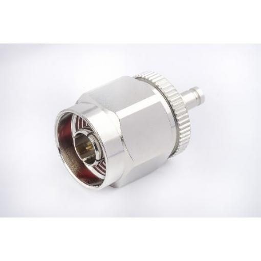RS PRO Koaxiální konektor, řada: N Type Vnější, 75 Ω, orientace těla: Rovný, Kabel Konektor N Pájecí, 6 GHz 125 °C -55