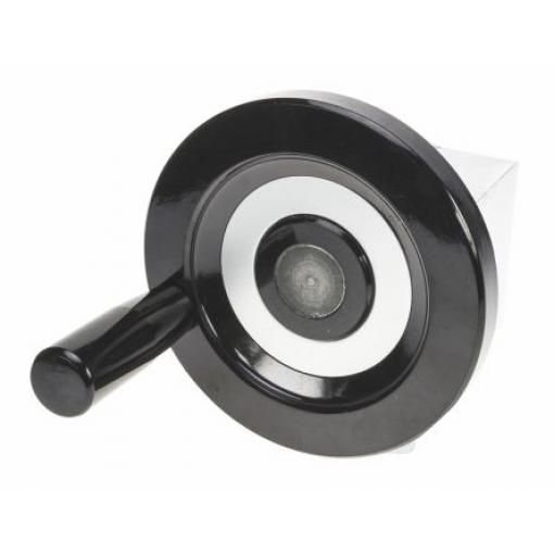 73720 Elesa Černá Duroplast Ruční kolo 125 mm
