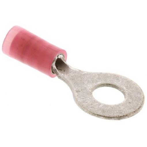 Očková koncovka, řada: Avikrimp, pokovení: Cín, M5, Červená, 105 °C, min. AWG: 22 AWG, max. AWG: 18 AWG, Izolované, -55