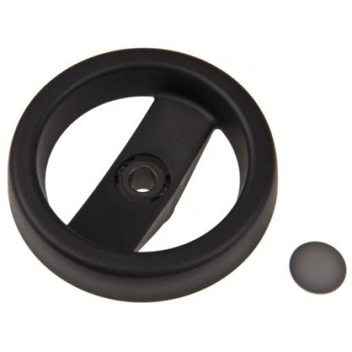 78511 Elesa Černá Technopolymer Ruční kolo 99 mm