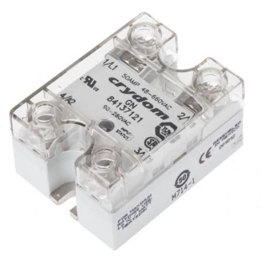 Sensata / Crydom Polovodičové relé 50 A Panel 660 V ac GN 280V ac