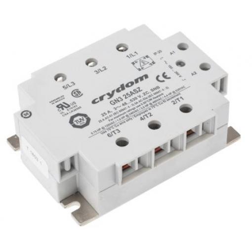 Sensata / Crydom Polovodičové relé 25 A Panel 600 V ac GN3 260V ac