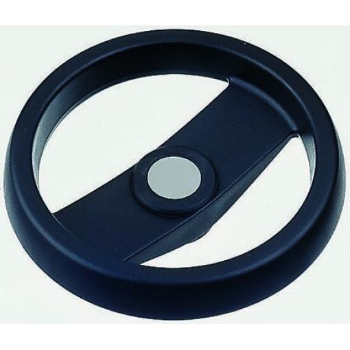 78611 Elesa Černá Technopolymer Ruční kolo 124 mm