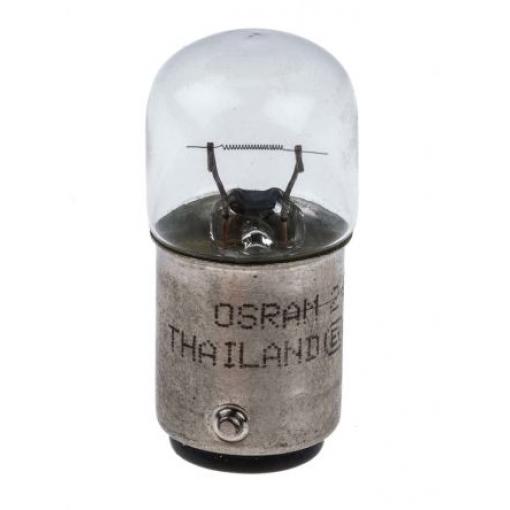 Osram Automobilová klasická žárovka, objímka žárovky: BA15d, barva čočky: Čirá, 24 V 80 h
