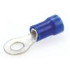Krimpovací kroužková svorka, řada: PLASTI-GRIP, pokovení: Cín, M4, Modrá, 105 °C, min. AWG: 16 AWG, max. AWG: 14 AWG,