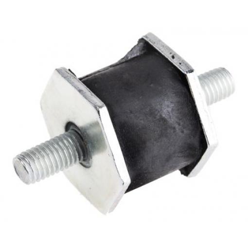 RS PRO Šestihranný M8 Antivibrační držák Šestihranný 30 kg