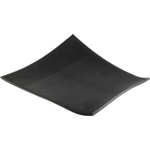 RS PRO Antivibrační podložka -10 °C až 70 °C, délka: 590 mm, šířka: 590mm, tloušťka: 10 mm, Antivibrační izolační