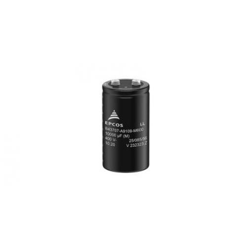 Kondenzátor, řada: B43703 5600 μF ±20 % 18mΩ 450 V dc, Šroubová svorka EPCOS