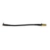 Koaxiální kabel, řada: LPRS-MMCX, Černá Vnější, A: Pravoúhlý Vnitřní, B: Přímý 100 mm LPRS