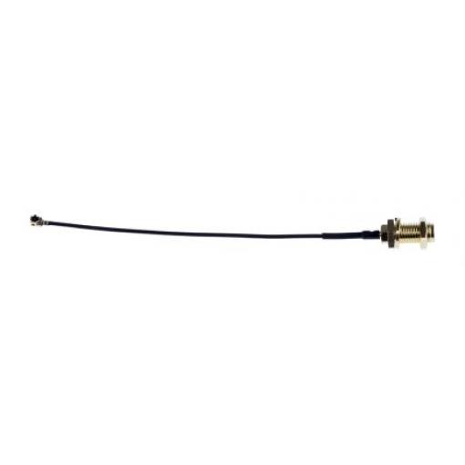 Koaxiální kabel, řada: LPRS-UFL, Černá Vnitřní, A: SMA, B: UFL 100 mm LPRS