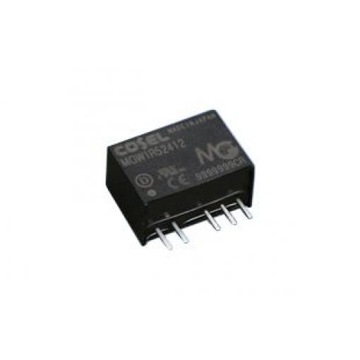Cosel Měnič DC/DC MGW, výstup: ±15 V dc 1 kV dc, Vin 5V dc 100 mA, Vin 4.5V 3 W -40 °C 85 °C Montáž na plošný spoj