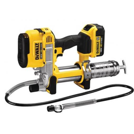 Bateriová mazací pistole 400ml DeWALT Vazelína