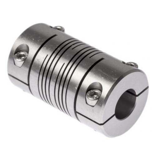 Spojka 31.8 mm OD 703.32.3838 Huco 10 mm 10 mm, délka: 57.2 mm