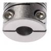 Spojka 15.9 mm OD 721.16.2222 Huco 6 mm 6 mm, délka: 20.3 mm