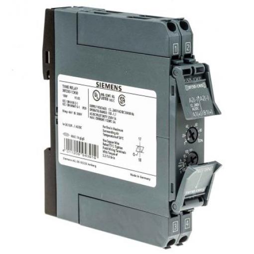 Siemens Časovací relé, řada: 3RP25 Lišta DIN SPST 1kontaktové 12 to 240 V dc 240 V ac Multifunkční funkce Šroub 0.05 to
