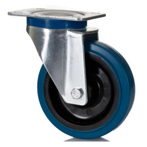 RS PRO Otočné 230 kg 125 mm, Pružný