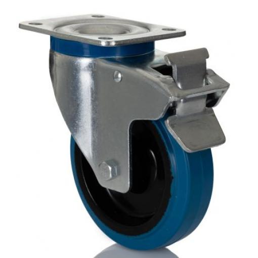 RS PRO Brzděné otočné 230 kg 125 mm, Pružný