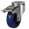 RS PRO Brzděné otočné 230 kg 125 mm, Pryž
