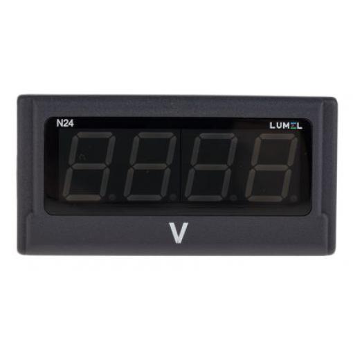 Lumel Digitální panelový multifunkční měřič, řada: N24 LED, výška výřezu: 92 mm, šířka výřezu: 45 mm pro Signál