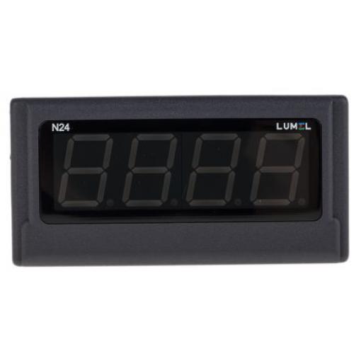 Lumel Digitální panelový multifunkční měřič, řada: N24 LED, výška výřezu: 92 mm, šířka výřezu: 45 mm pro Proud, 4