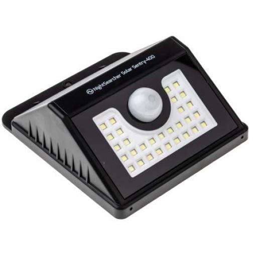 Širokoúhlé svítidlo, řada: SOLARSENTRY 400, počet LED: 30, 3.5 W, svítivost: 400 lm, IP65 Včetně PIR 3.7 V RS PRO