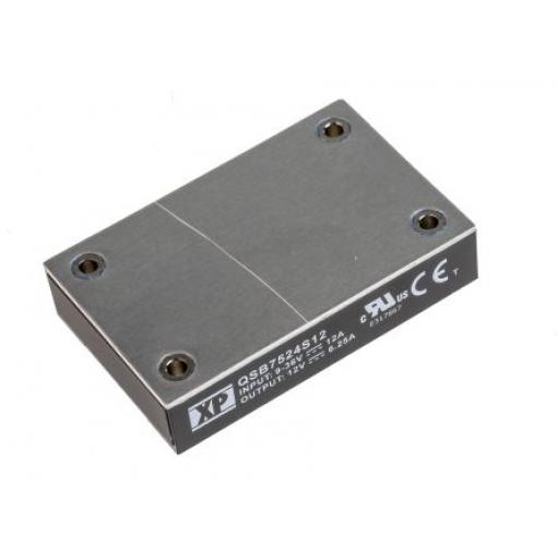 XP Power Měnič DC/DC QSB75, výstup: 12 V dc 1.5 kV dc, Vin 36V dc 6.25 mA, Vin 9V 350 W -40 °C 100 °C Průchozí otvor