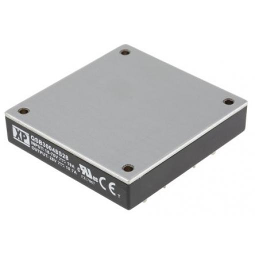 XP Power Měnič DC/DC QSB300, výstup: 28 V dc 1.5 kV dc, Vin 75V dc 10.7 mA, Vin 18V 300 W -40 °C 100 °C Průchozí otvor