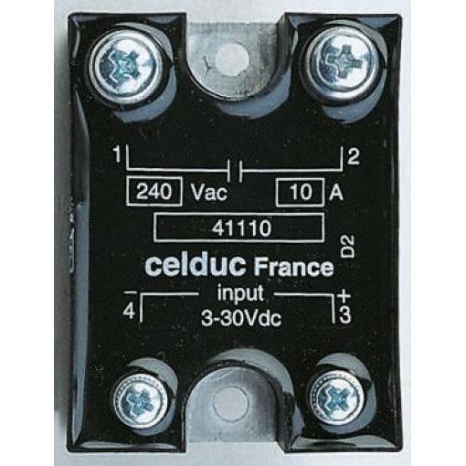 Celduc Polovodičové relé 12 A Panel 280 Vrms SC8 240V ac