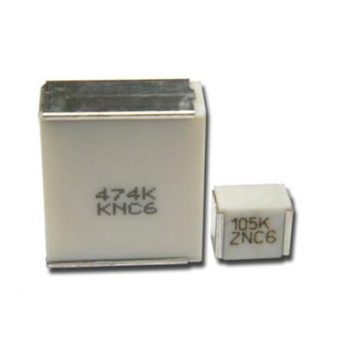 Vrstvové kondenzátory, řada: SMC 1 μF ±5 % 50 V dc 30 V ac, Povrch KEMET