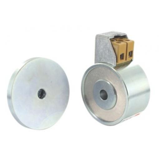Mecalectro Magnet 48 mm Otvor se závitem Kotouč, tloušťka: 48 mm 50 daN