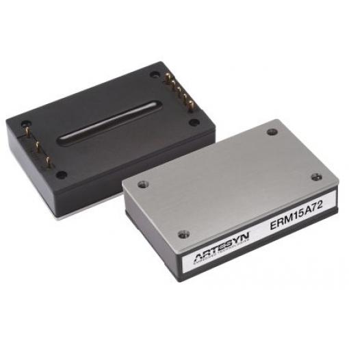 Artesyn / Advanced Energy Měnič DC/DC ERM75, výstup: 24 V dc 1.5 kV dc, Vin 101V dc 3.13 A, Vin 43V 75 W -40 °C 85 °C