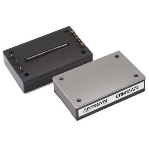 Artesyn / Advanced Energy Měnič DC/DC ERM75, výstup: 12 V dc 1.5 kV dc, Vin 160V dc 6.25 A, Vin 66V 75 W -40 °C 70 °C