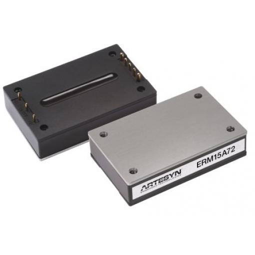 Artesyn / Advanced Energy Měnič DC/DC ERM75, výstup: 24 V dc 1.5 kV dc, Vin 160V dc 3.13 A, Vin 66V 75 W -40 °C 85 °C